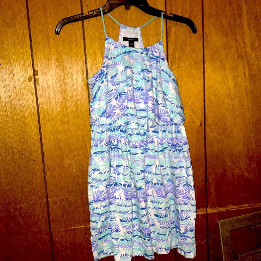 Nautica leafy dress